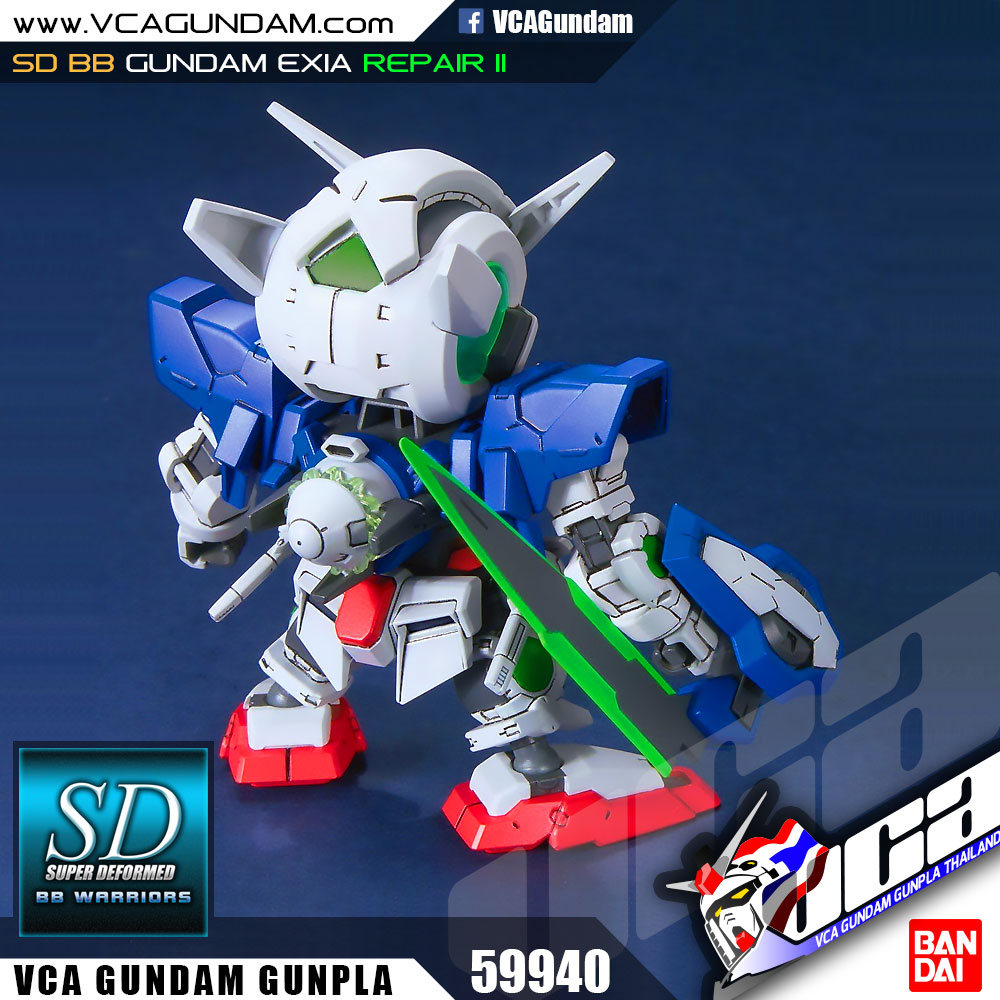 SD BB334 GUNDAM EXIA REPAIR II กันดั้ม เอ็กเซีย รีแพร์ 2