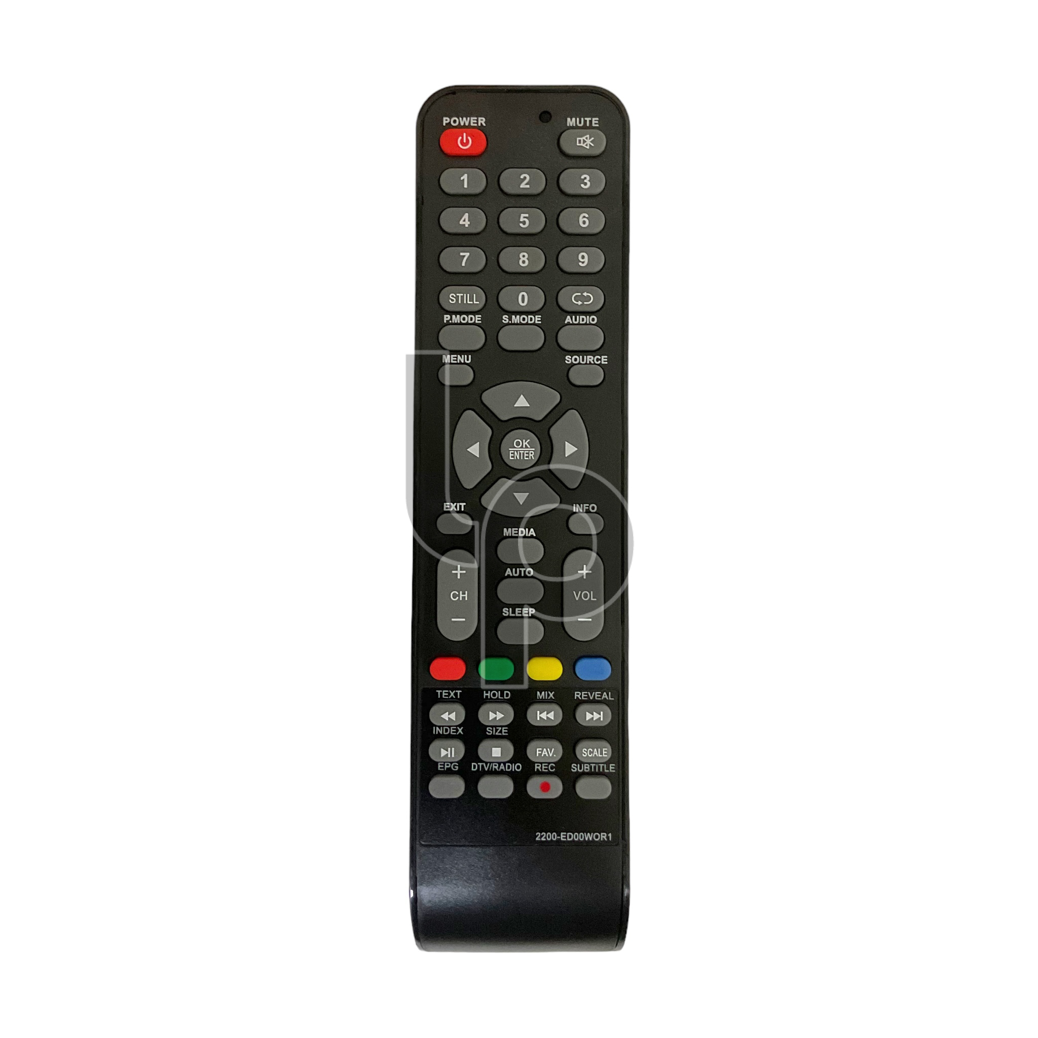 รีโมททีวี เวิลเทรด รุ่น 2200-ED00W0R1