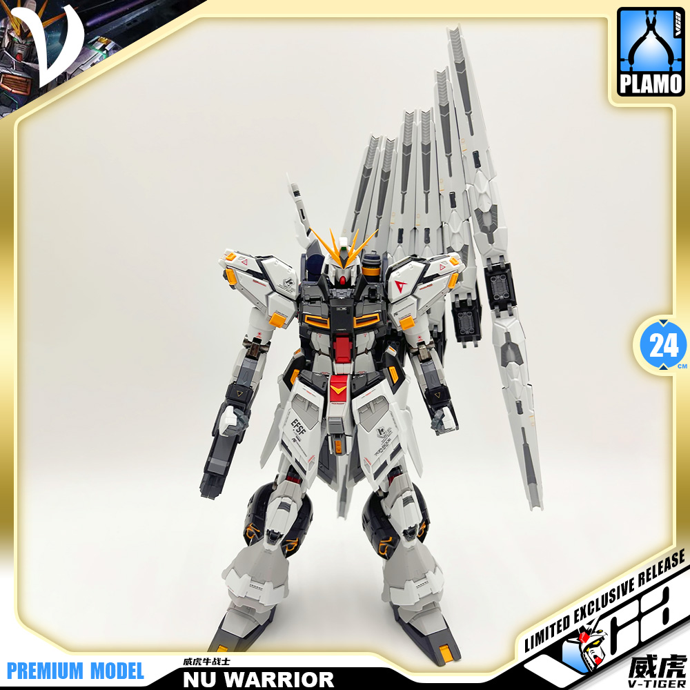V-Tiger 威虎牛战士 RX-93 Nu Gundam Master Grade MG Metal Build Structure Model Action Figure Kit VCA Bangkok Thailand