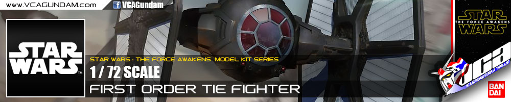 1/72 FIRST ORDER TIE FIGHTER