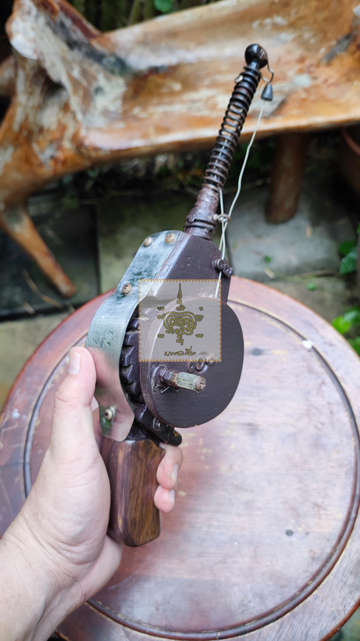 เบ็ด งานไม้ทำมือ