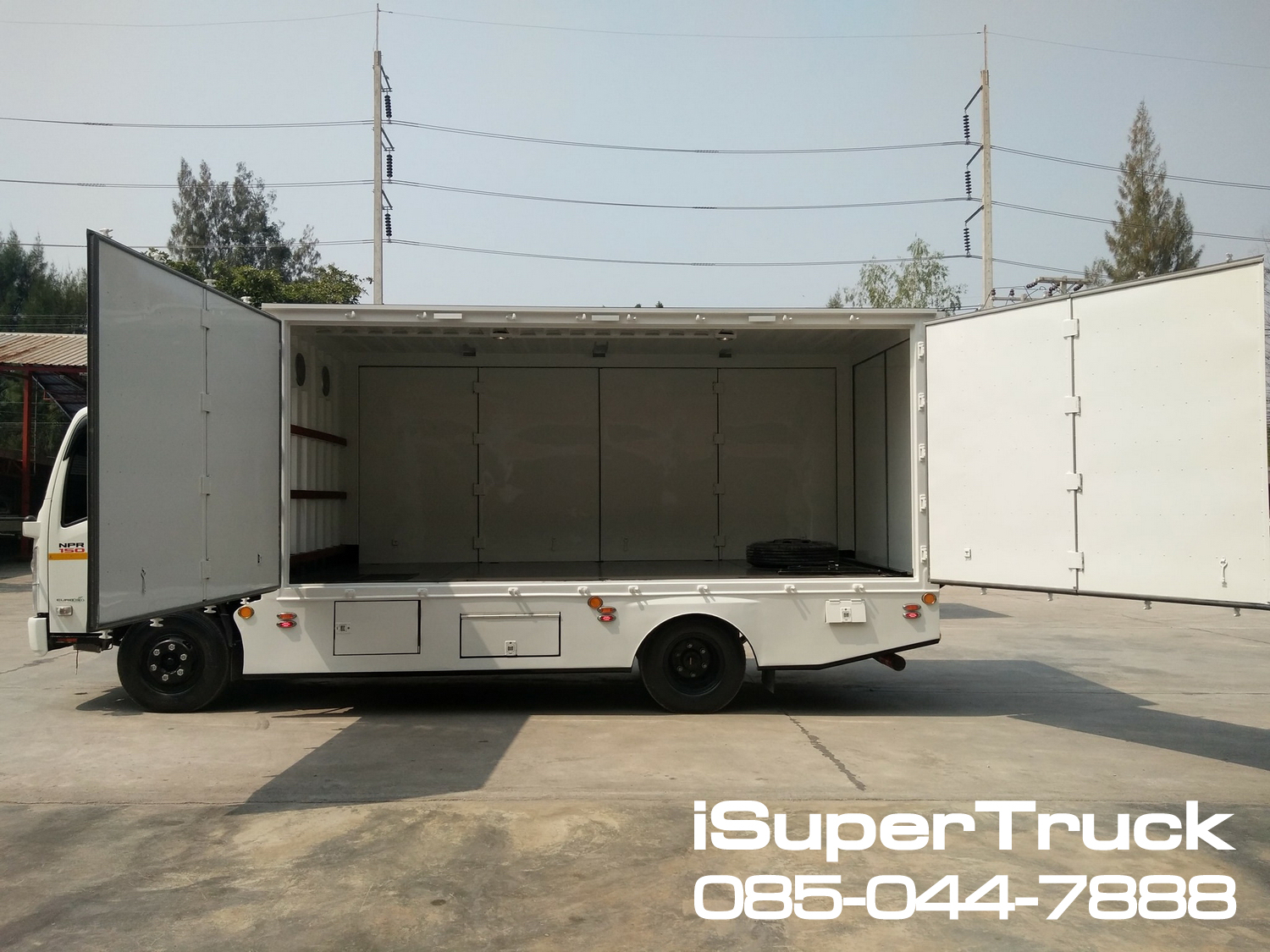 ISUZU NPR Euro 5 Max (ช่วงยาว 4.9 เมตร) หัวแชสซี (Chassis)