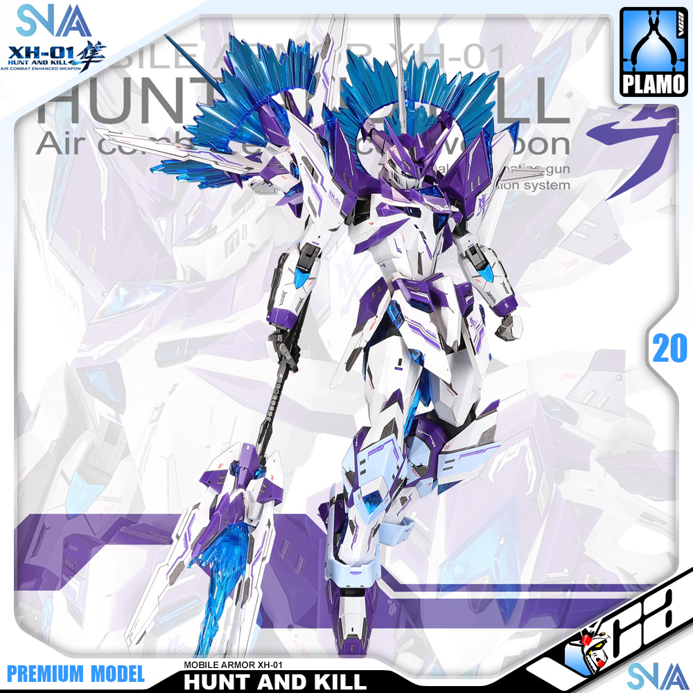 SNAA Mecha Plamo MOBILE ARMOR XH-01 HUNT AND KILL
