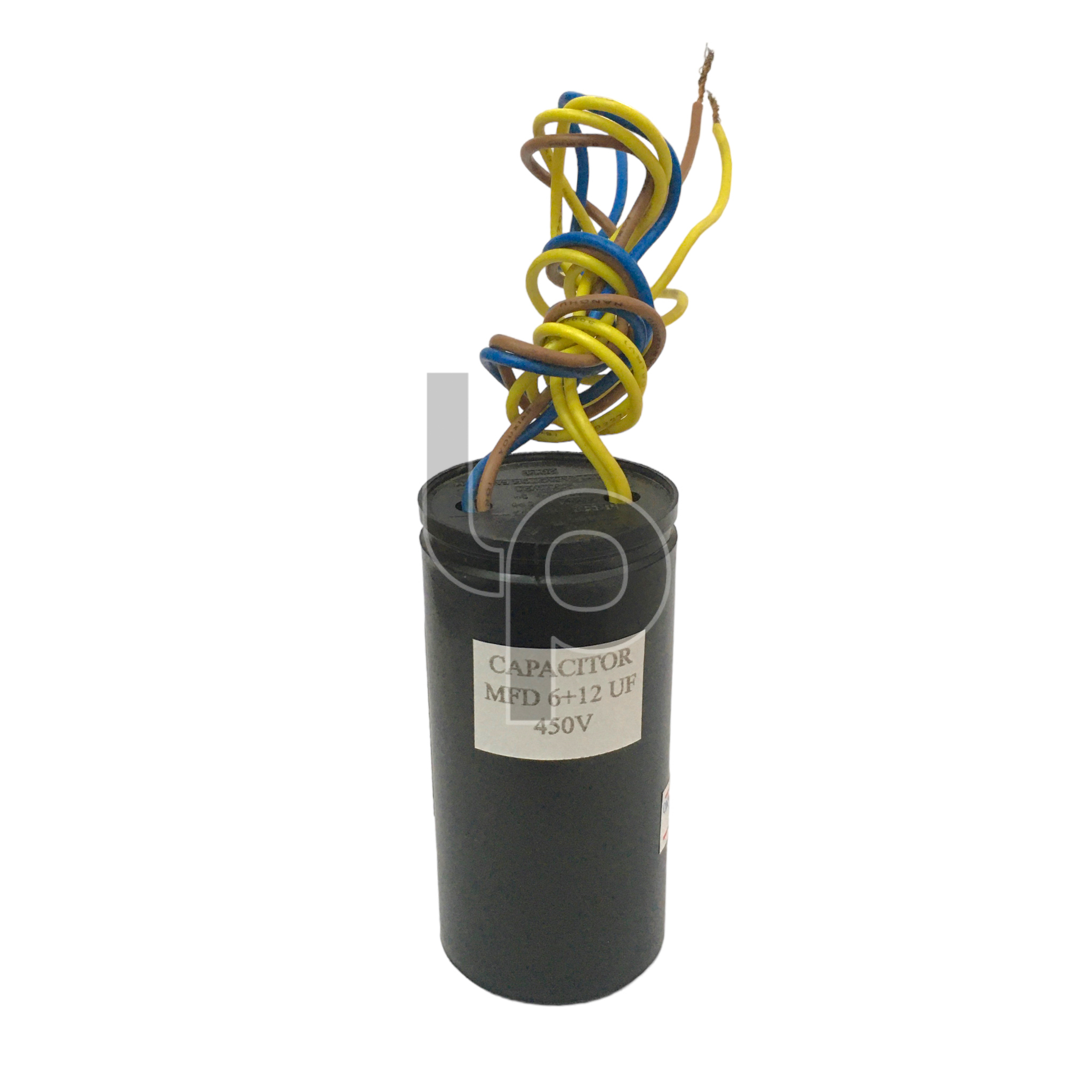 คาปาซิเตอร์เครื่องซักผ้า 4 สาย ขนาด 6+12uF/450V