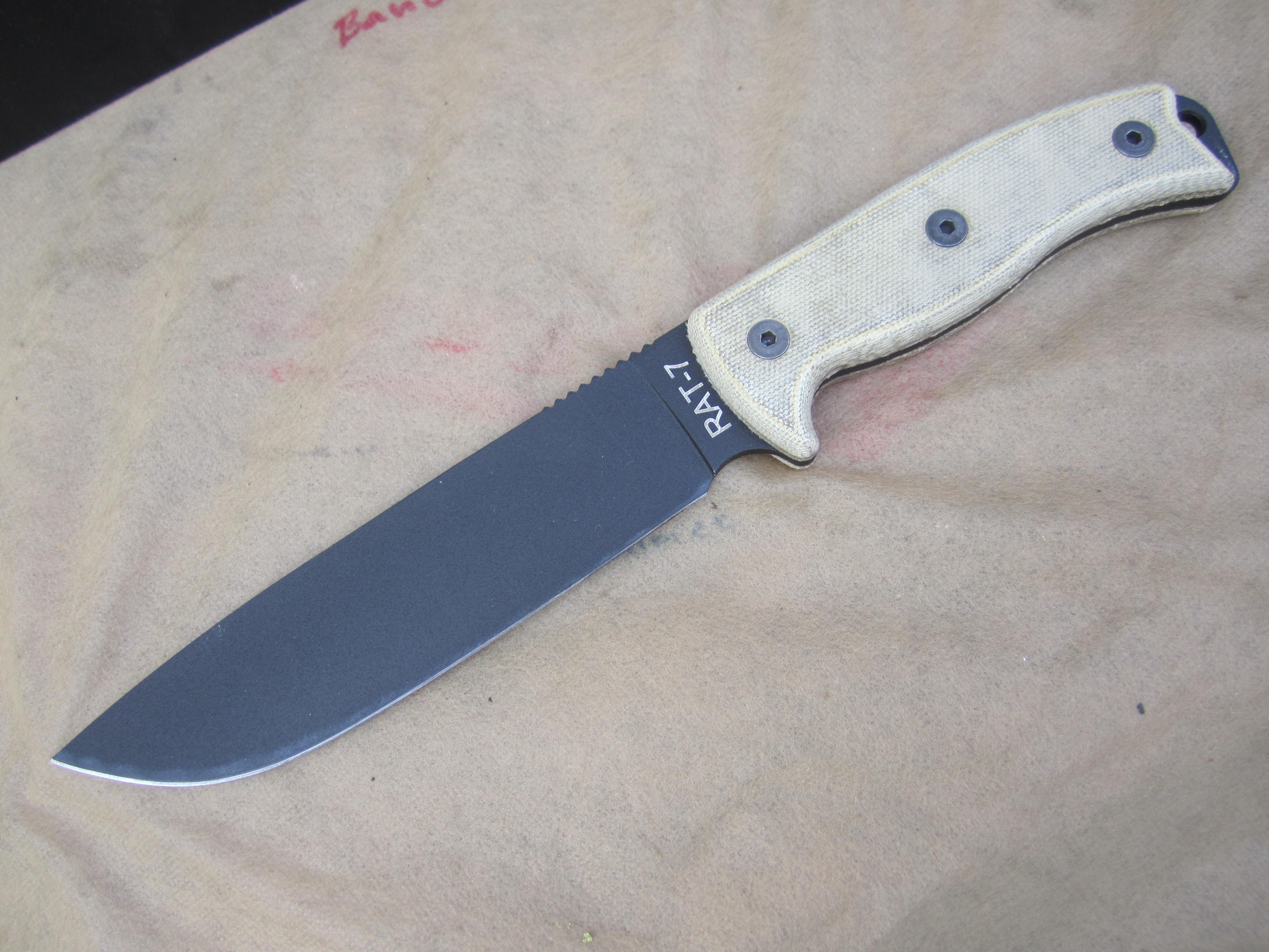มีด Ontario RAT-7 1095 Knife