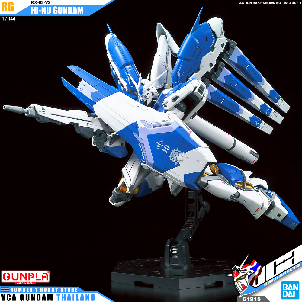 BANDAI GUNPLA REAL GRADE RG 1/144 RX-93-V2 HI-NU GUNDAM โมเดล กันดั้ม กันพลา VCA GUNDAM