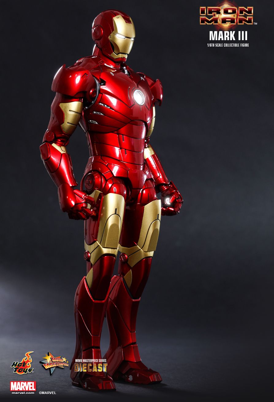 HOT TOYS 1/6 IRON MAN MARK III (DIECAST) ไอรอนแมน Mark 3