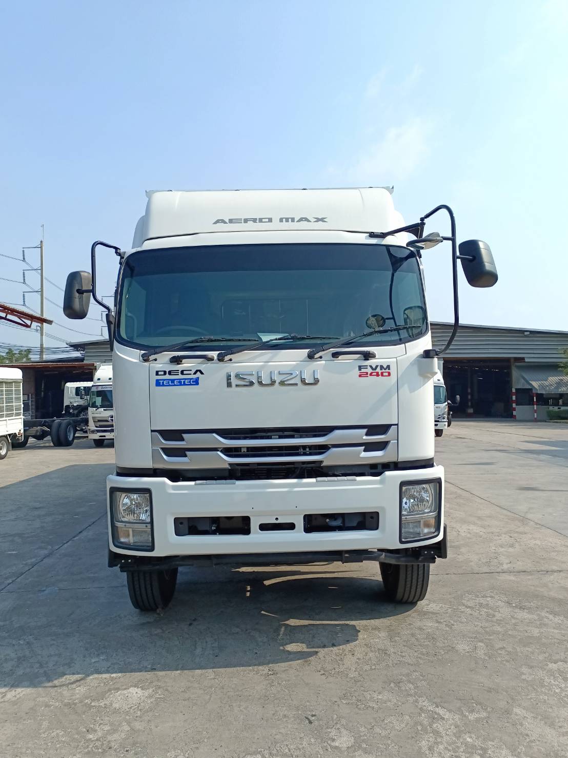 ISUZU FVM Euro 5 Max (ช่วงยาว 9.9 เมตร) หัวแชสซี (Chassis)