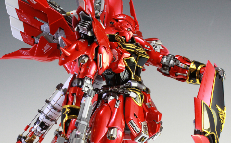Painted Build : MG SINANJU (VER OVA) by tomisaburo