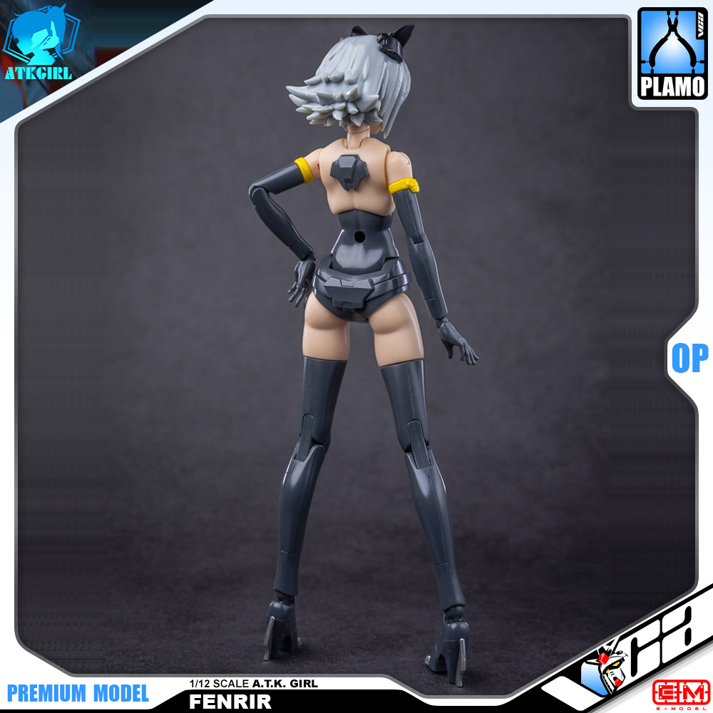 Eastern Model® Plastic Model Kit A.T.K. Girl FENRIR WOLF
