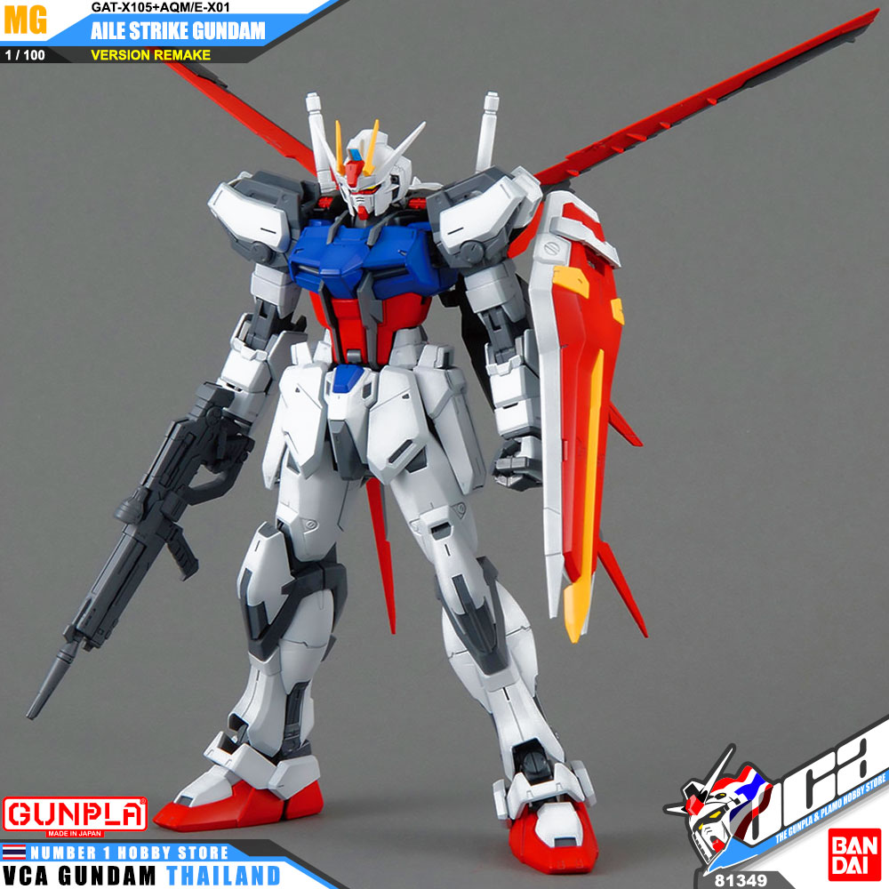 Bandai Master Grade MG AILE STRIKE GUNDAM VER RM เอิล สไตร์ค กันดั้ม Version Remake