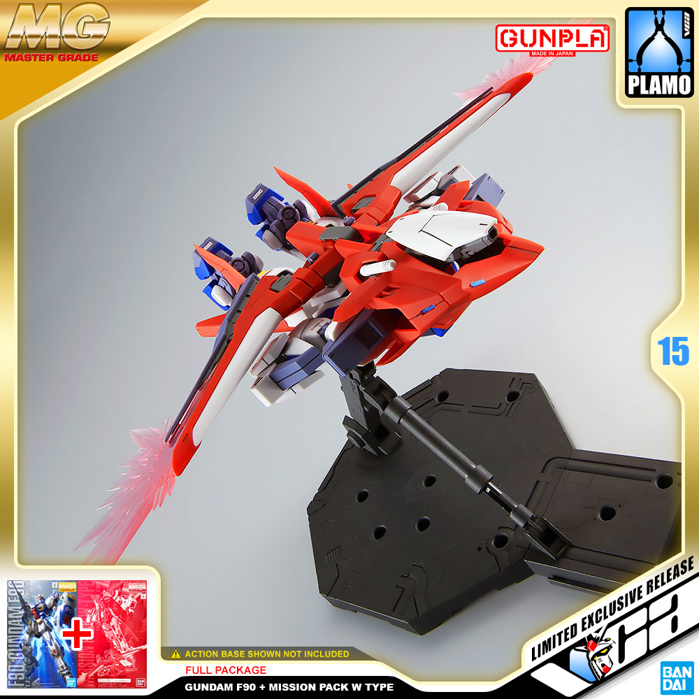 ⭐️ PREMIUM BANDAI PB GUNPLA MASTER GRADE MG 1/100 GUNDAM F90 MISSION PACK W TYPE ประกอบ หุ่นยนต์ โมเดล กันดั้ม กันพลา ของเล่น VCA GUNDAM