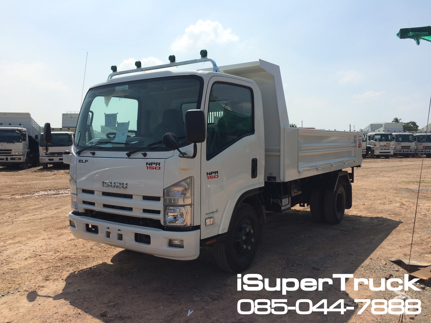 ISUZU NPR Euro 5 Max (ช่วงยาว 4.3 เมตร) หัวแชสซี (Chassis)