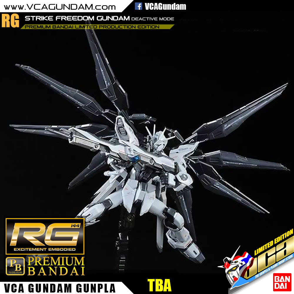 RG STRIKE FREEDOM GUNDAM (DEACTIVE MODE) สไตร์ค ฟรีดอม กันดั้ม