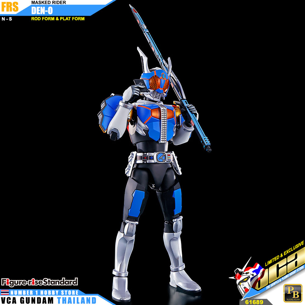 BANDAI FIGURE-RISE STANDARD MASKED RIDER DEN-O ROD PLAT FORM FIGURE RISE มาสค์ไรเดอร์บิลด์ พลาสติก โมเดล VCA GUNDAM