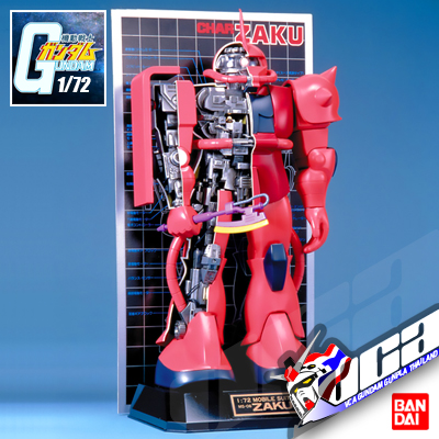 CLASSIC 1/72 MS-06S ZAKU II (MECHANICS MODEL)