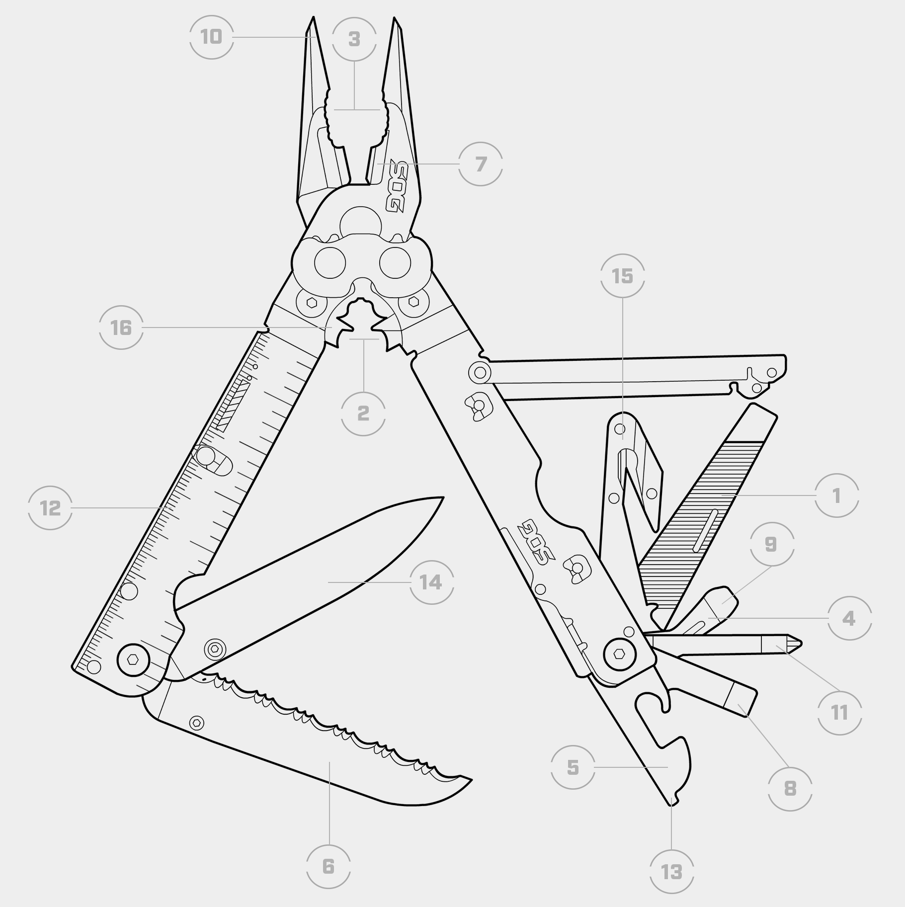 SOG S66-N-CP Power Assist