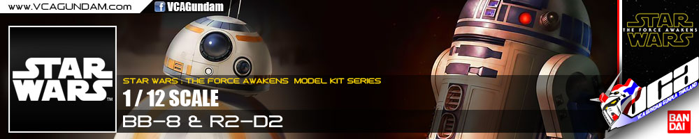 1/12 BB-8 & R2-D2