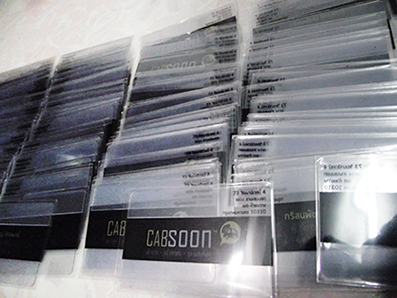 Pvc Card ใส ทำบัตรสมาชิกใส่พวงกุญแจ