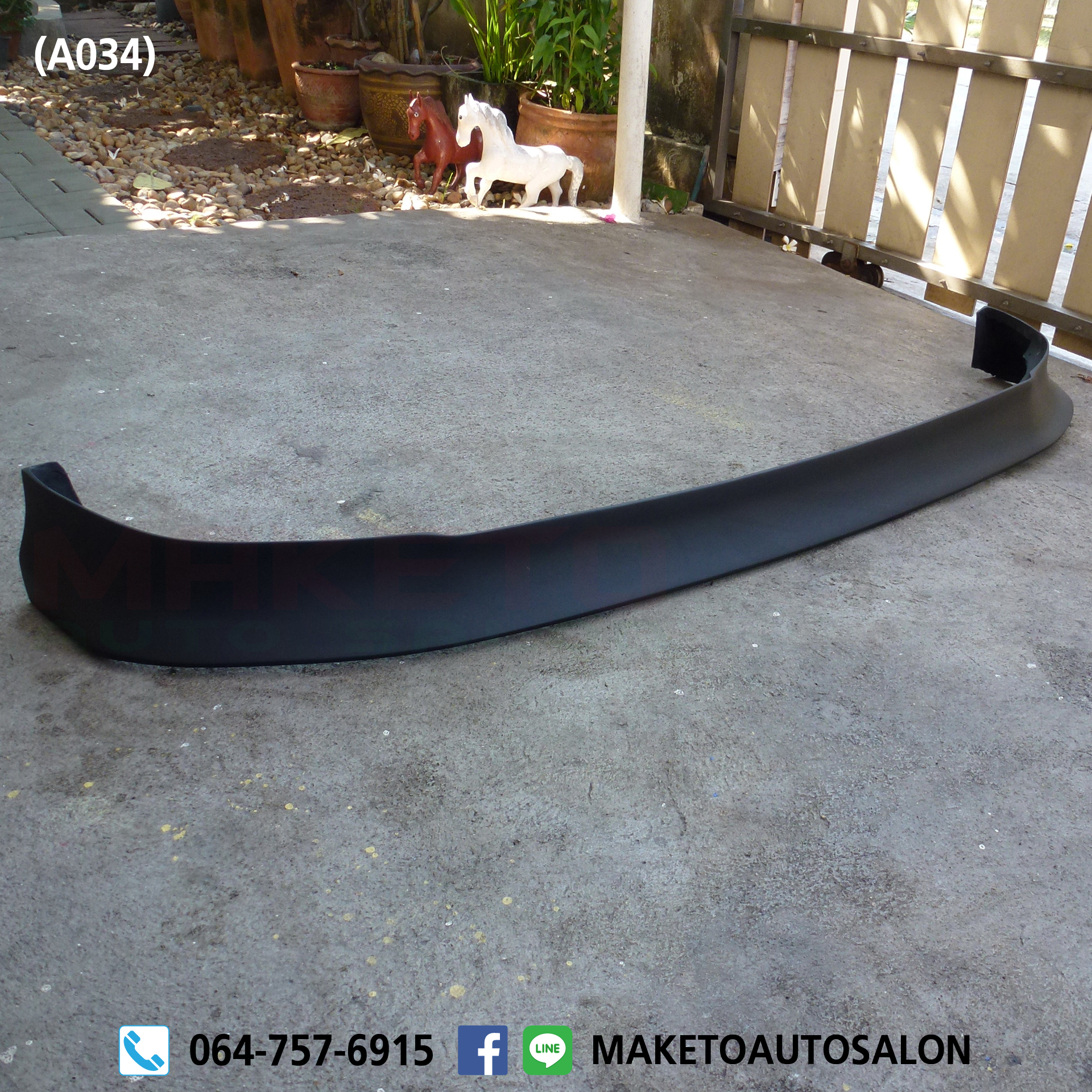 (A034) สปอยเลอร์ ลิ้นหน้า โคโลราโด ตา 2 ชั้น