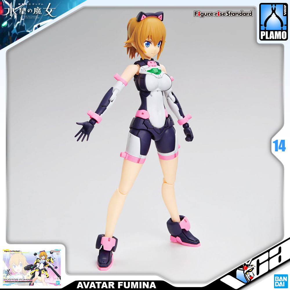 Bandai Figure Rise Standard FRS Avatar Fumina Plastic Model Action Figure Toy VCA Gundam Thailand