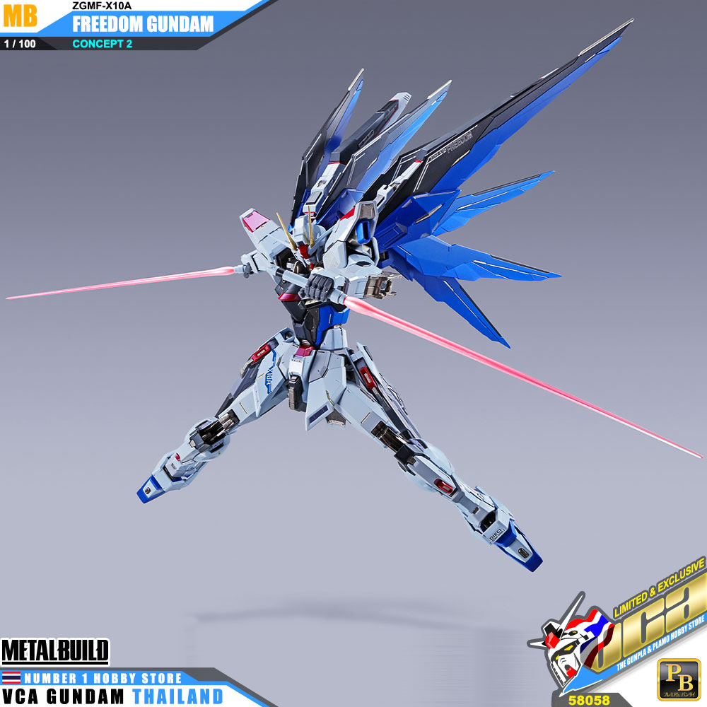 Bandai Tamashii Nations Metal Build ZGMF-X10A FREEDOM GUNDAM CONCEPT 2