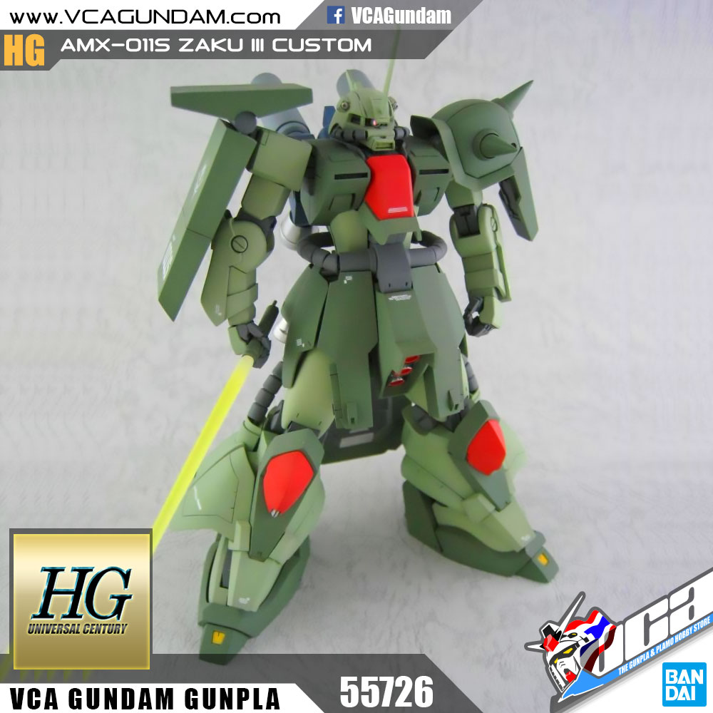 HG AMX-011S ZAKU III CUSTOM ซาคุ 3 คัสตอม