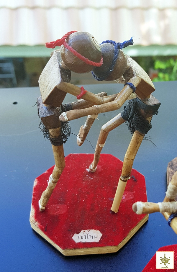 ตุ๊กตามวยไทย 3 ตัว