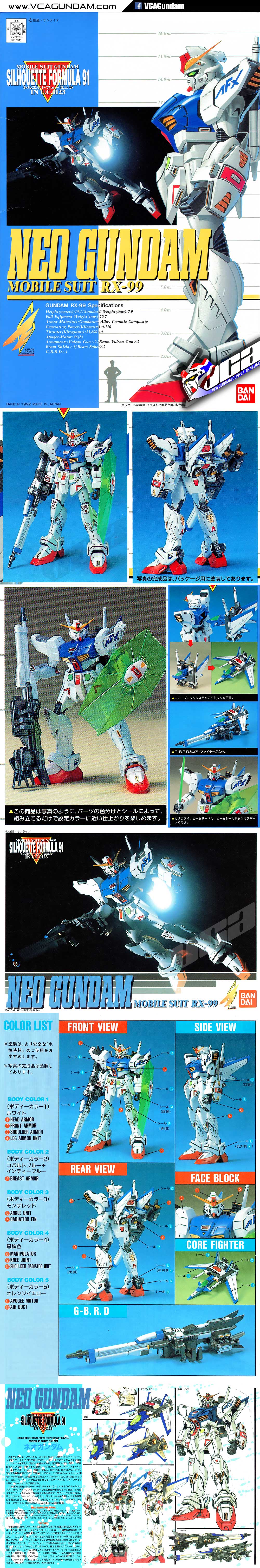 1/100 NEO GUNDAM นีโอ กันดั้ม