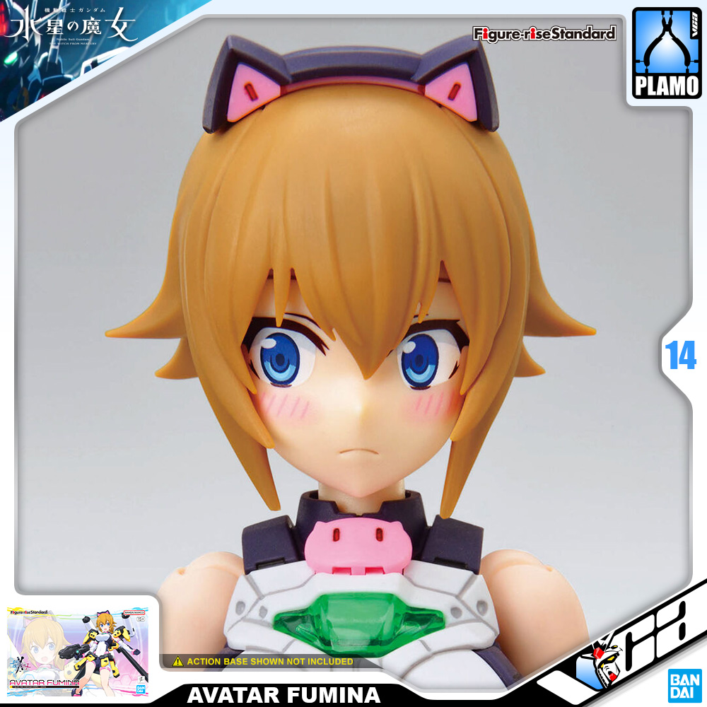 Bandai Figure Rise Standard FRS Avatar Fumina Plastic Model Action Figure Toy VCA Gundam Thailand