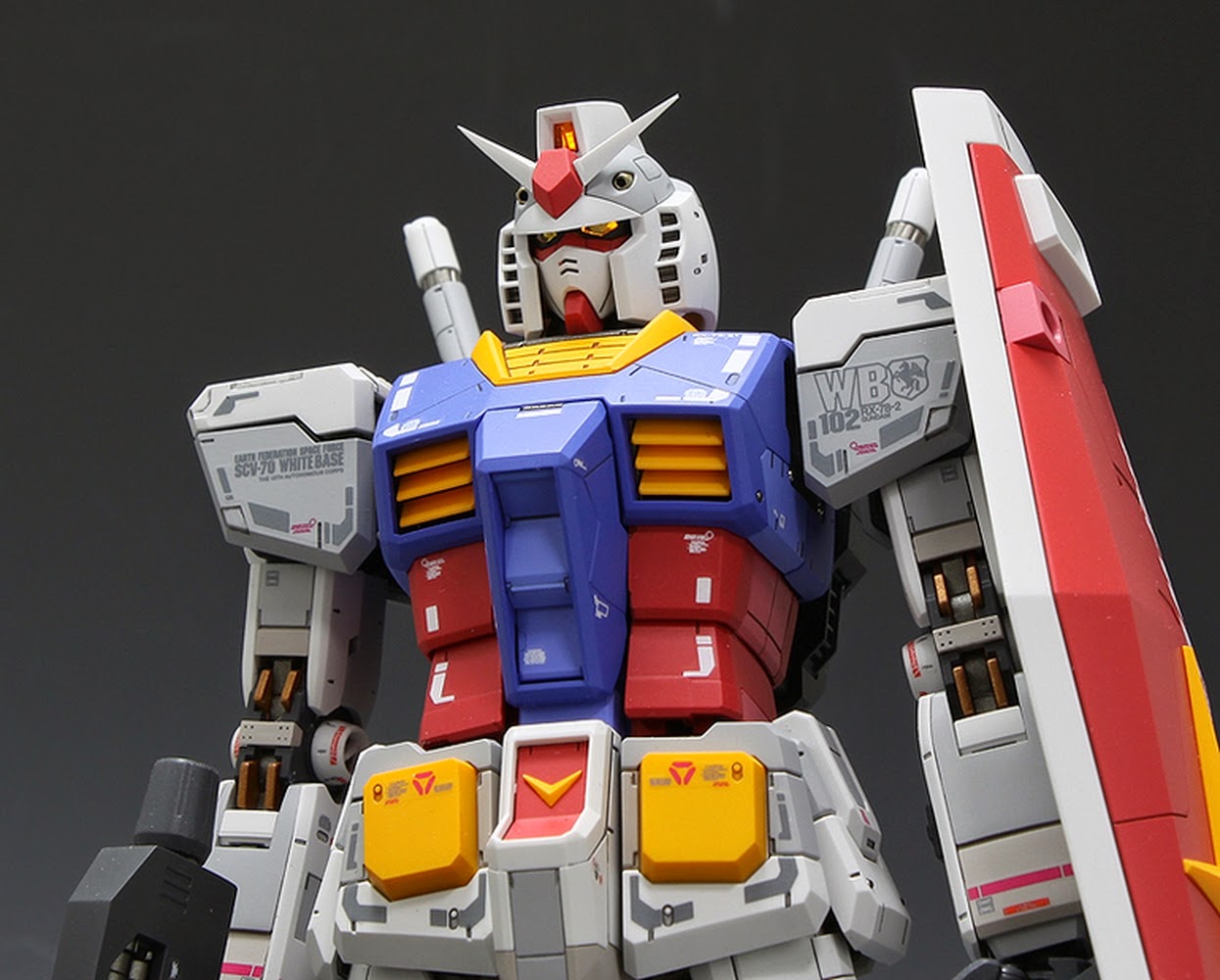 Painted Build : MG RX-78-2 GUNDAM VER 3.0 by MM_Studio
