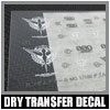 Dry transfer decals ดีคอลแบบขูด