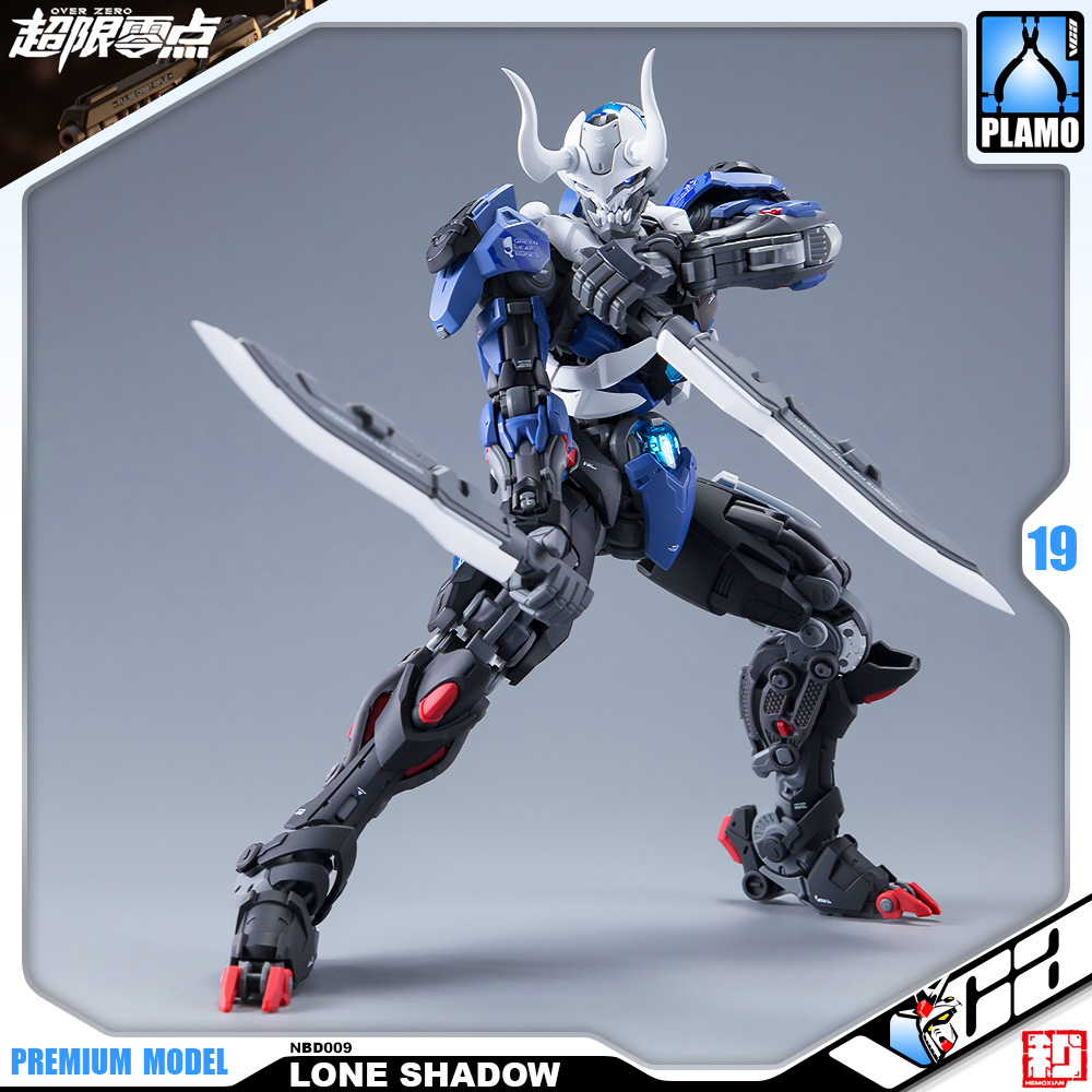 Hemoxian 超限零点 NBD009 Lone Shadow 孤影 Plastic Model Action Toy Kit VCA Gundam Bangkok Thailand