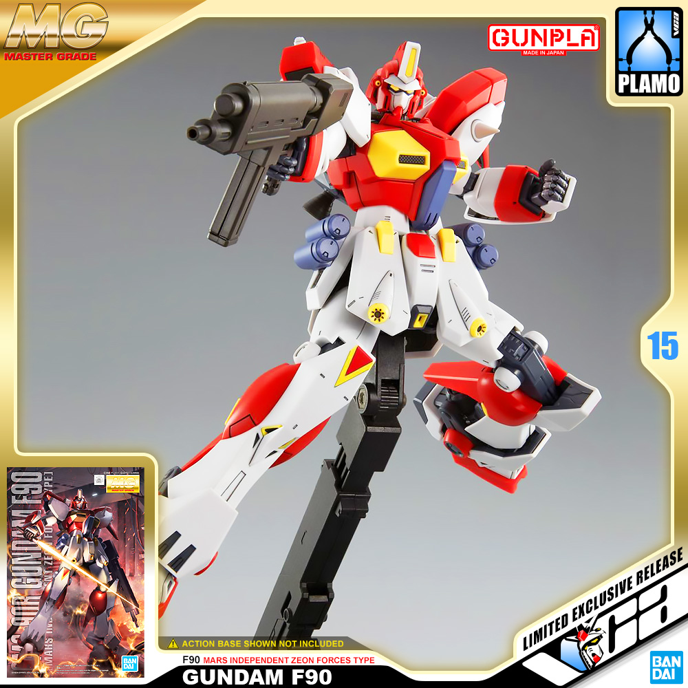 ⭐️ PREMIUM BANDAI PB GUNPLA MASTER GRADE MG 1/100 F90 MARS INDEPENDENT ZEON FORCES TYPE ประกอบ หุ่นยนต์ โมเดล กันดั้ม กันพลา ของเล่น VCA GUNDAM