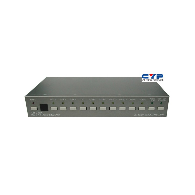 CYP รุ่น CSC-5300 PC/VIDEO/HD TO HDMI 1.3 SWITCHER