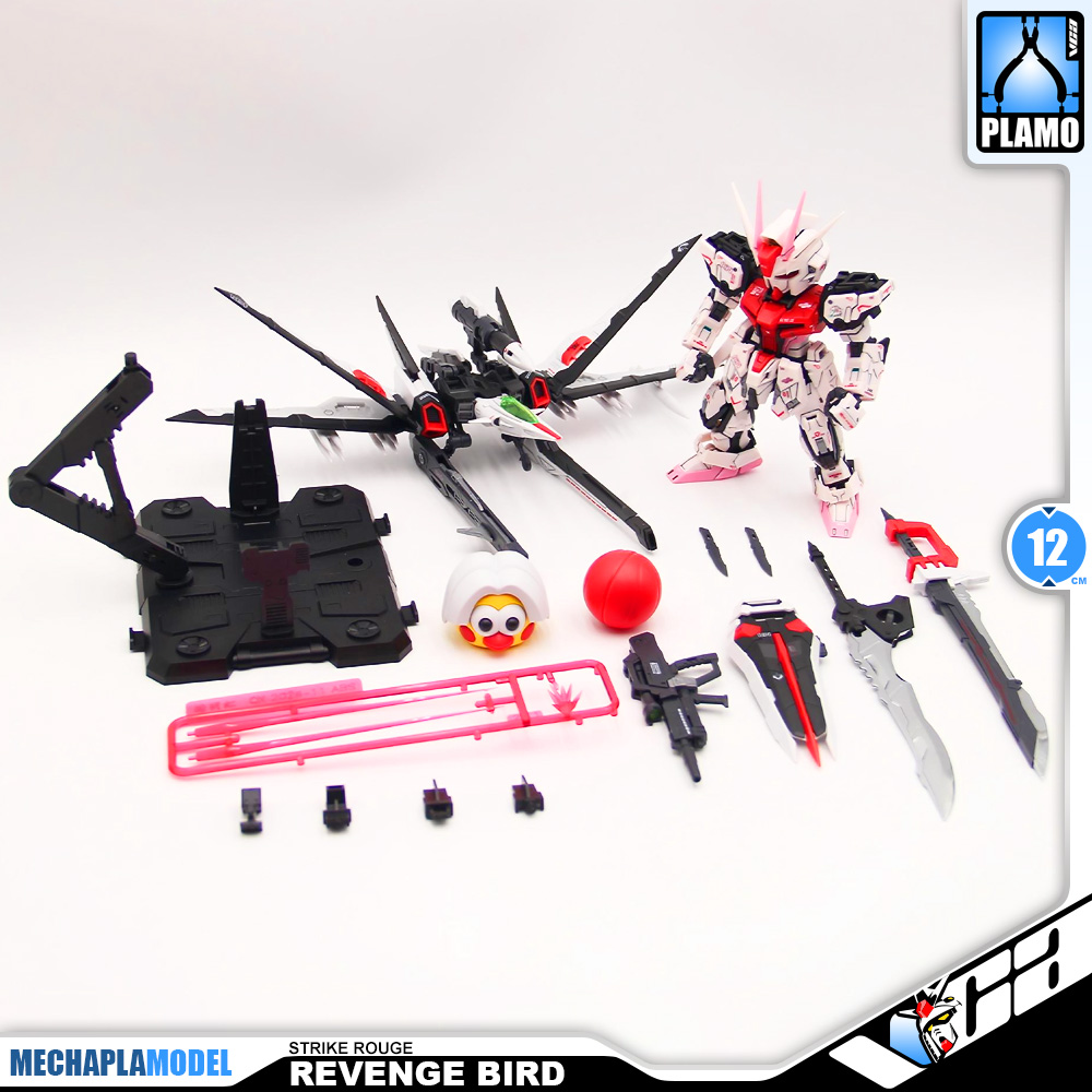 俺猪二师弟 Revenge Bird Strike Rouge 复仇鸟 MGSD Master Grade SD Plastic Model Action Figure Toy Kit VCA Gundam Thailand