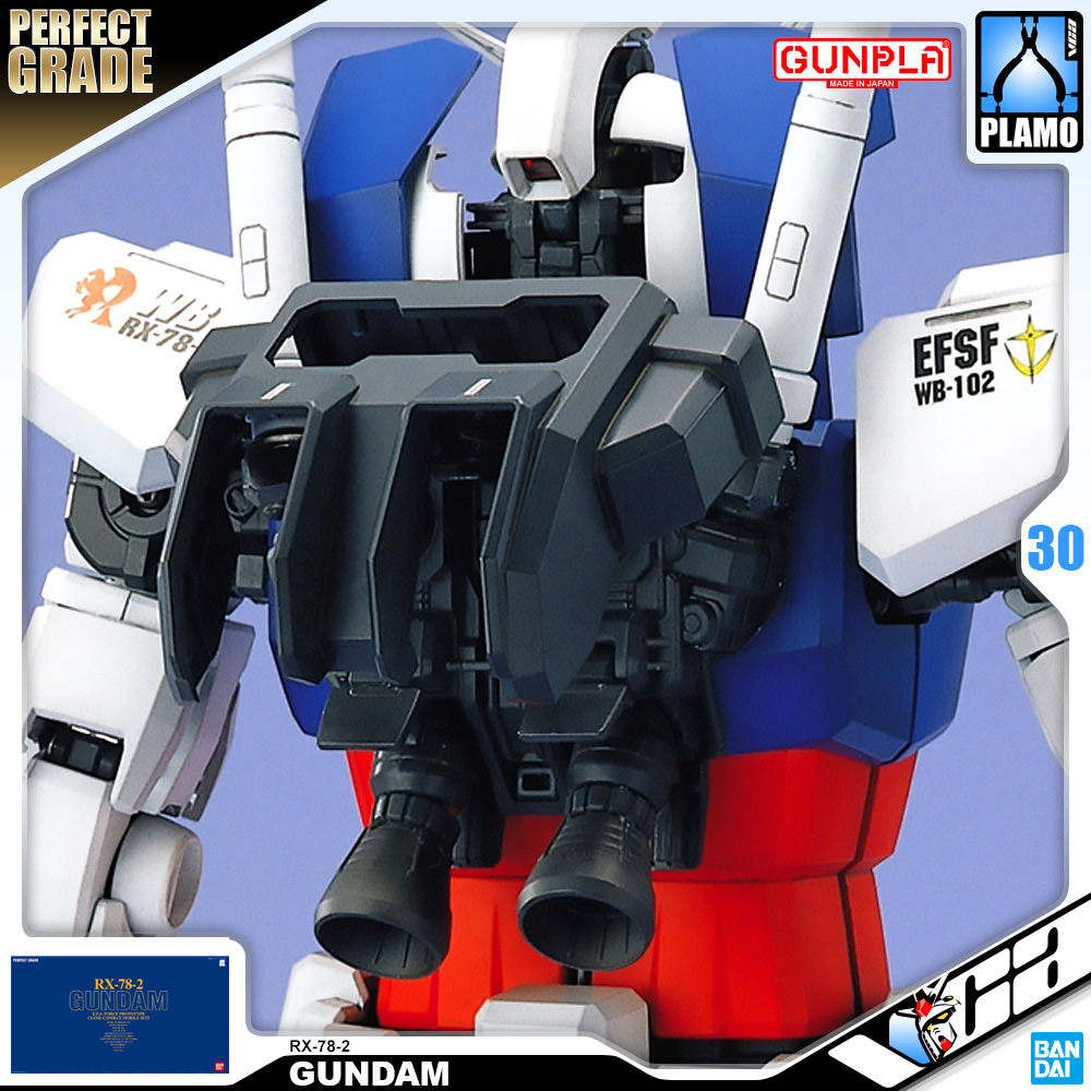 ⭐️ BANDAI GUNPLA PERFECT GRADE PG 1/60 RX-78-2 GUNDAM ประกอบ หุ่นยนต์ โมเดล กันดั้ม กันพลา ของเล่น VCA GUNDAM