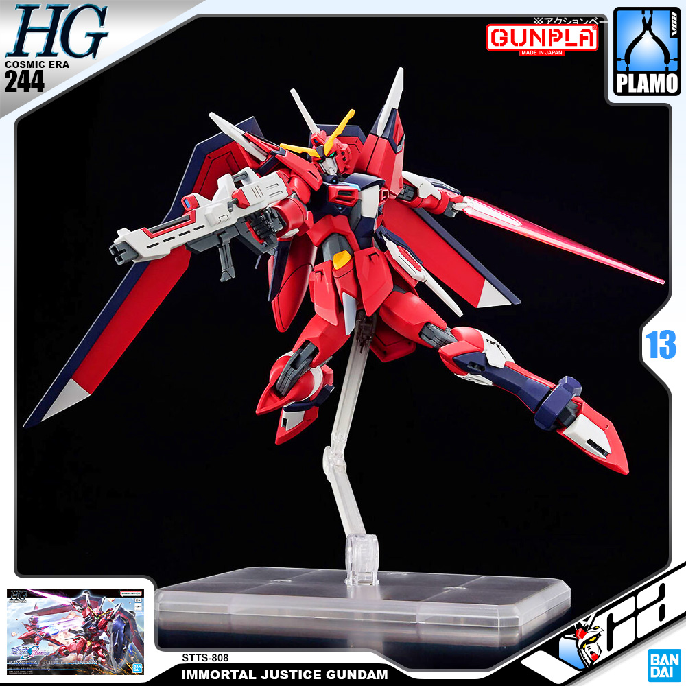 Bandai Gunpla High Grade Seed HG IMMORTAL JUSTICE GUNDAM