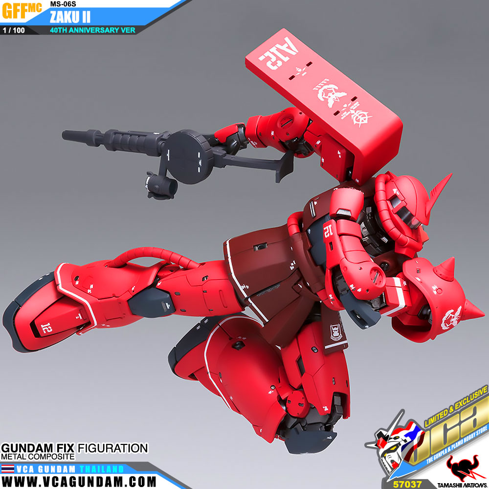 Gundam Fix Figuration Metal Composite GFFMC MS-06S ZAKU II 40TH ANNIVERSARY VER ซาคุ 2
