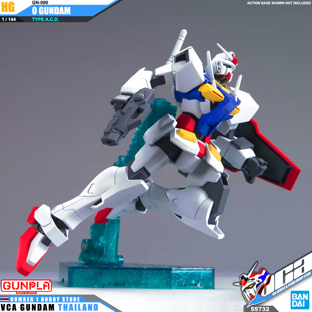 Bandai High Grade HG GN-000 0 GUNDAM TYPE A.C.D. 0 กันดั้ม