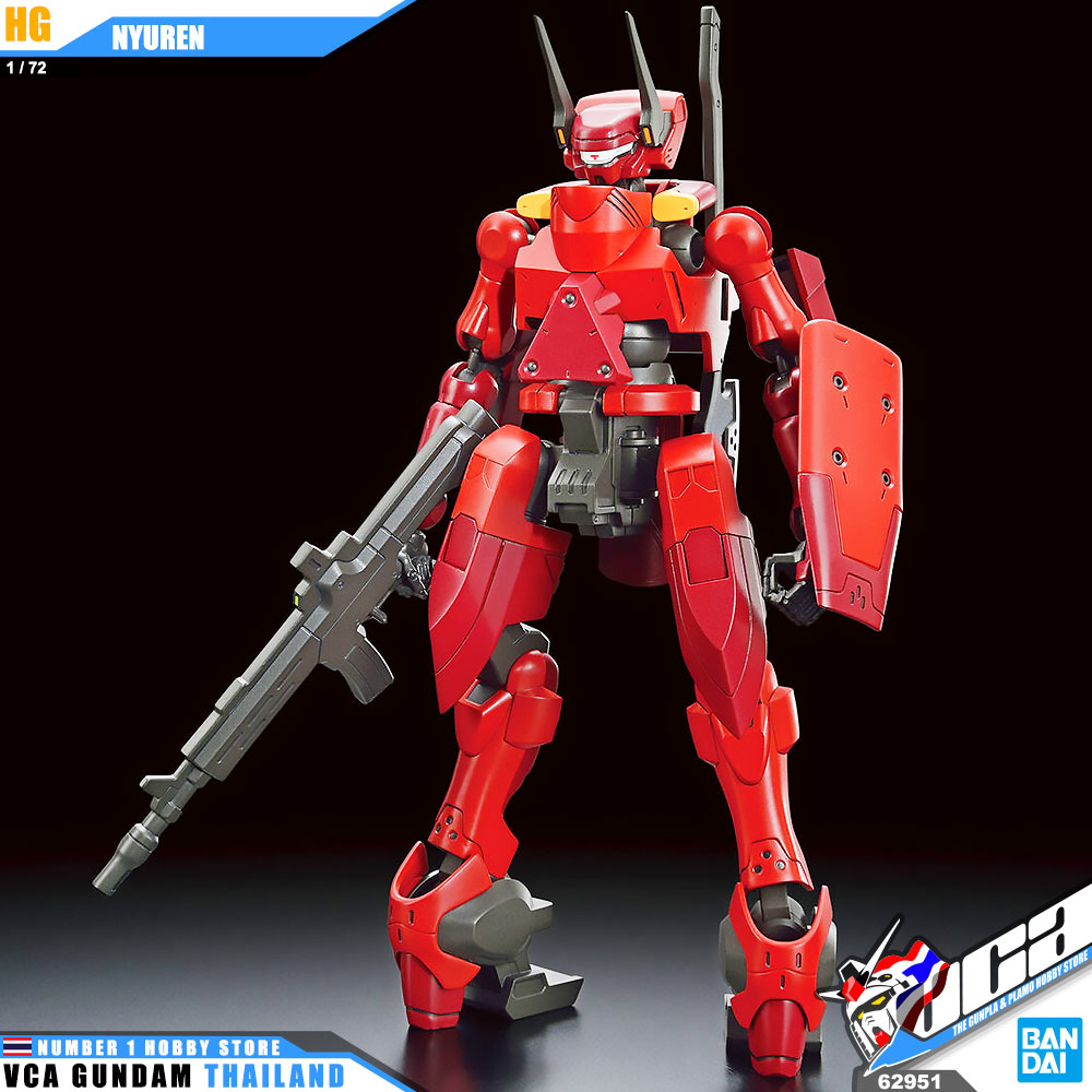 BANDAI KYOUKAI SENKI HIGH GRADE HG 1/72 NYUREN โมเดล นักสู้เขตแดน VCA GUNDAM