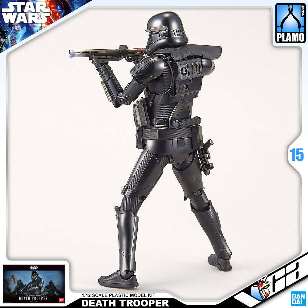 ⭐️ BANDAI STAR WARS 1/12 DEATH TROOPER ROGUE ONE ประกอบ หุ่นยนต์ โมเดล กันดั้ม กันพลา ของเล่น VCA GUNDAM
