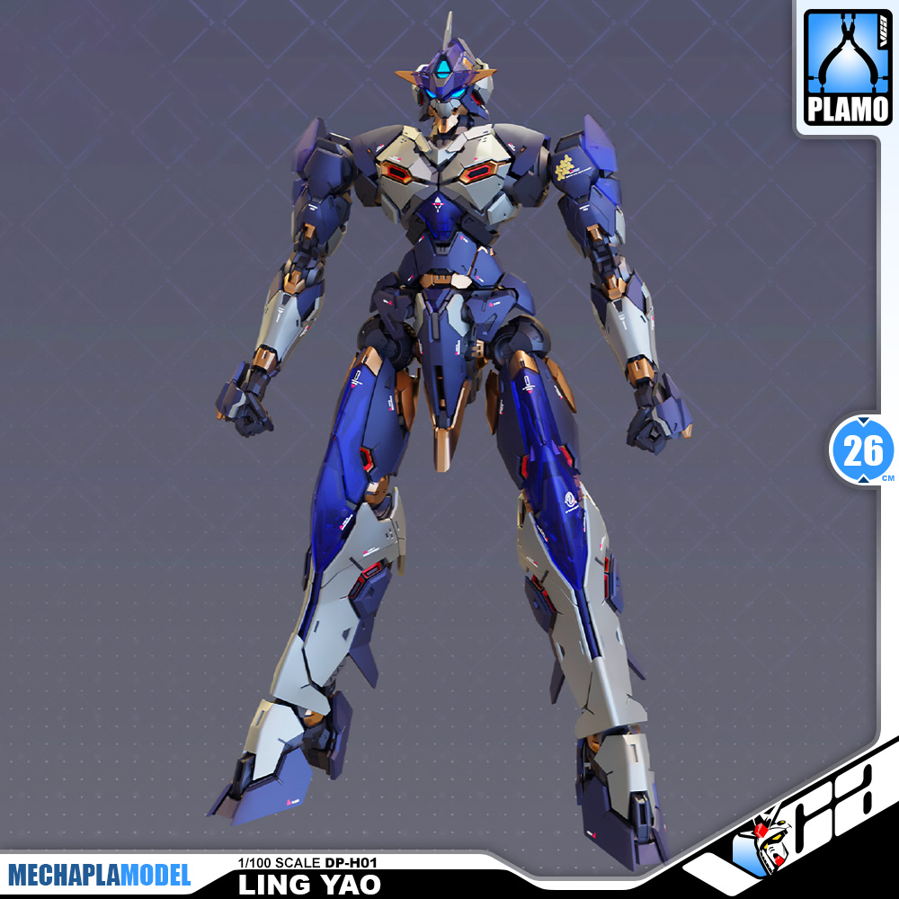 DP Escort Agency 龙纹镖局 Ling Yao 令曜 Master Grade MG Plastic Model Action Figure Toy Kit VCA Gundam Thailand