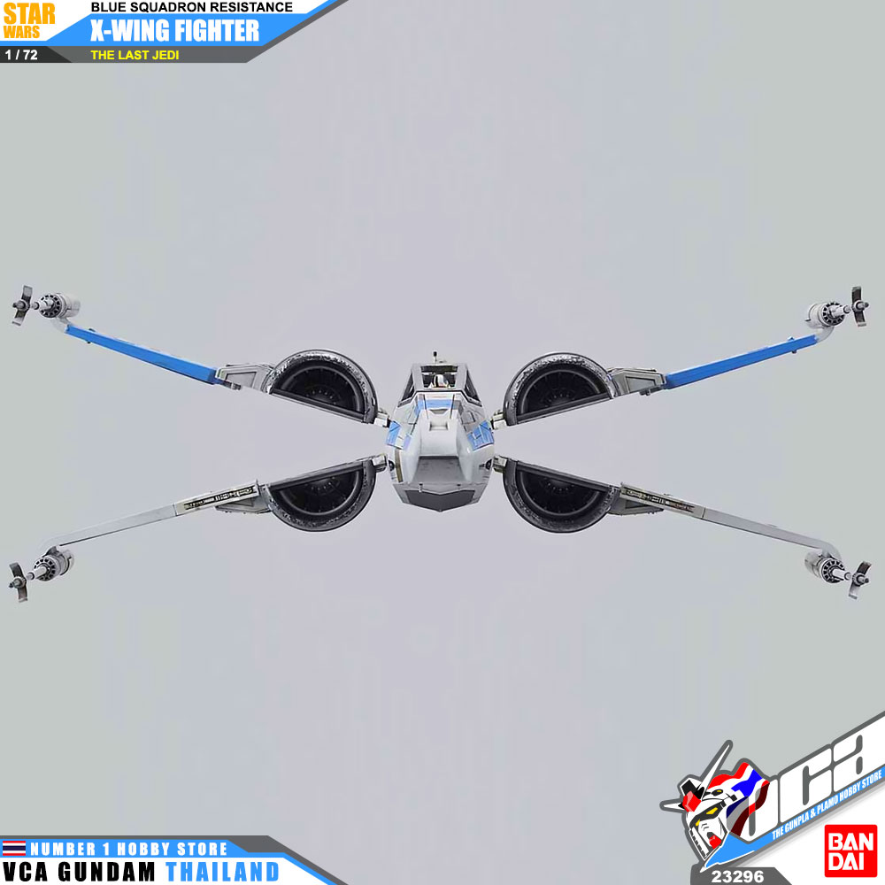 Bandai 1/72 BLUE SQUADRON RESISTANCE X-WING FIGHTER