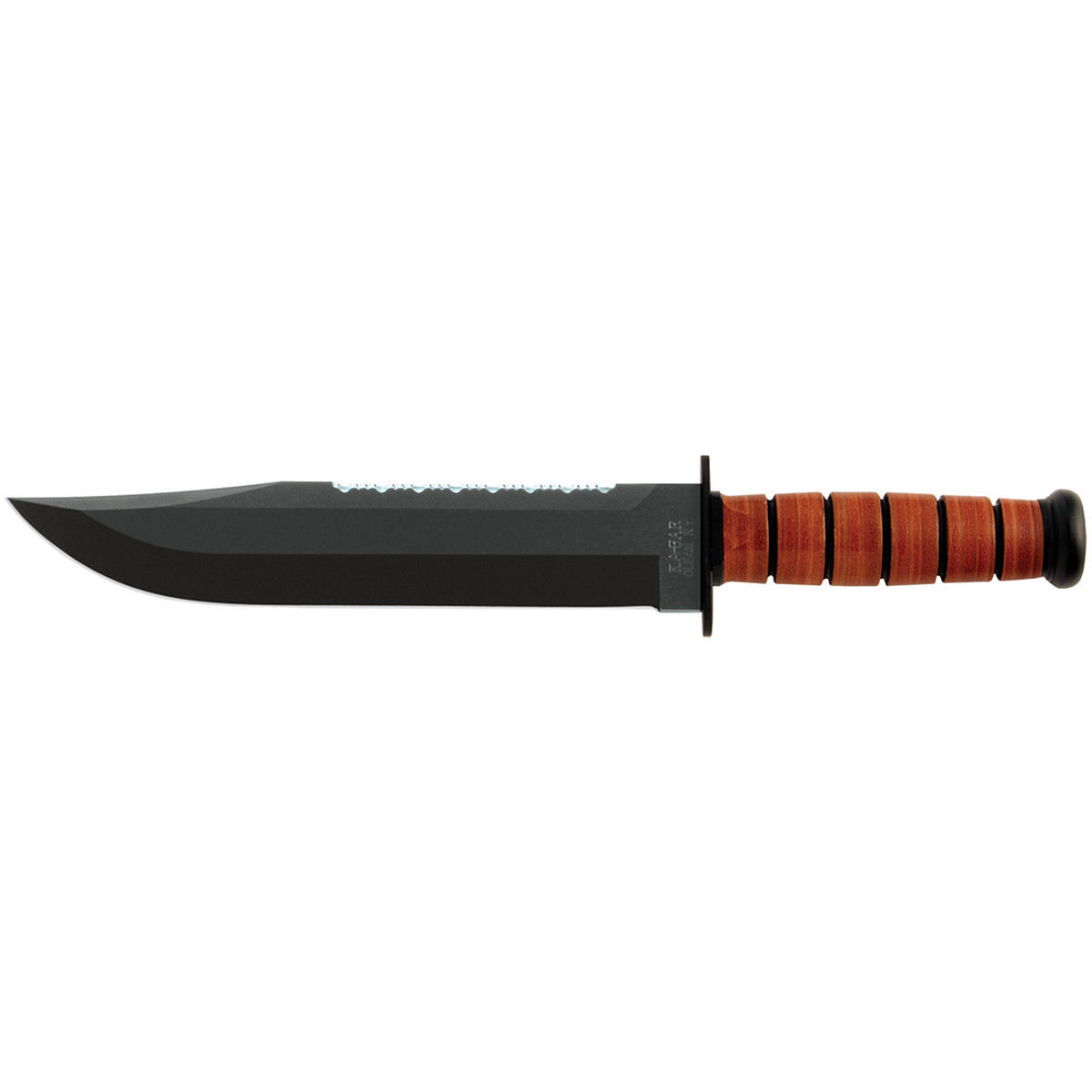 มีดเดินป่า Ka-Bar 2217 Leather Handled Big Brother Knife