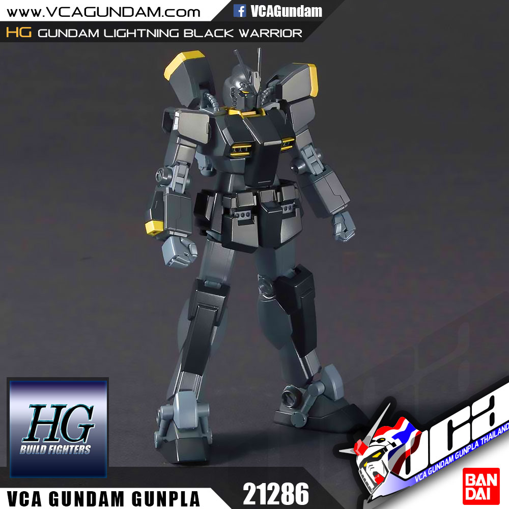 HG GUNDAM LIGHTNING BLACK WARRIOR กันดั้ม ไลท์นิ่ง แบล็ค วอร์ริเออร์