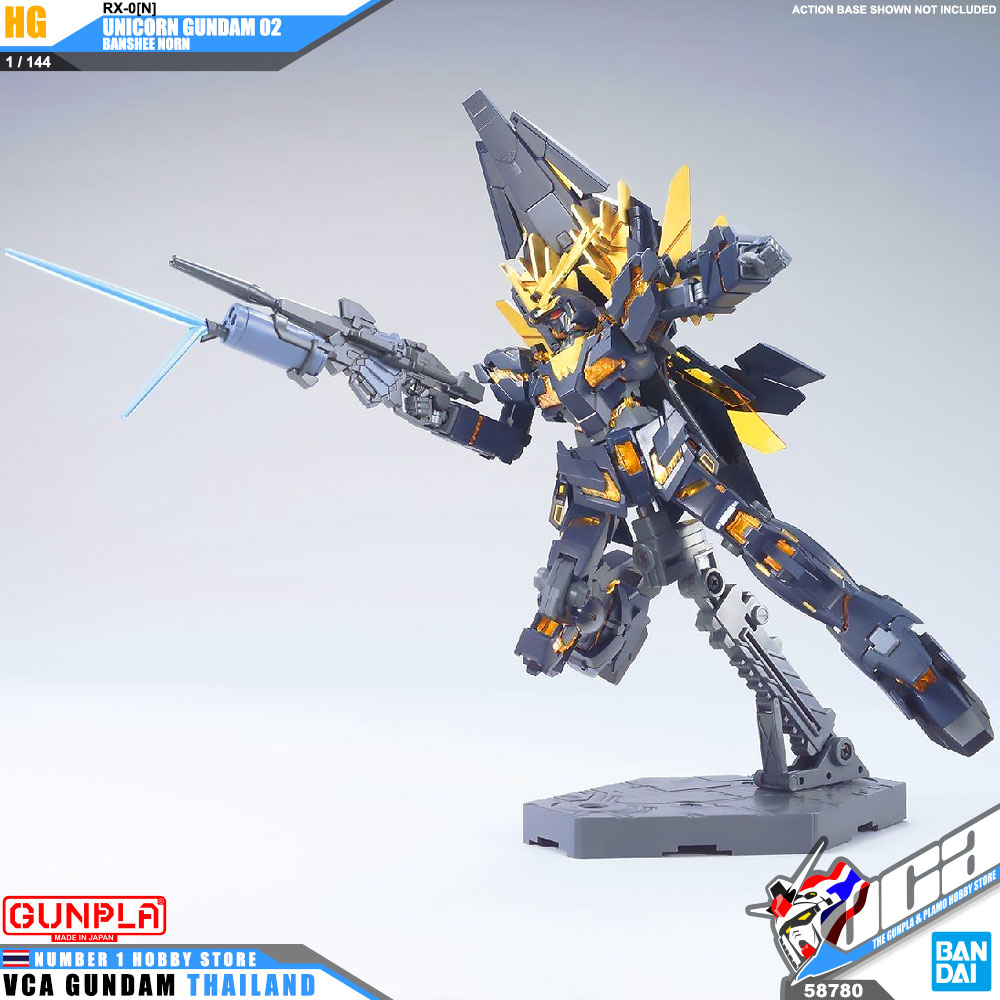 HG RX-0[N] UNICORN GUNDAM 02 BANSHEE NORN DESTROY MODE ยูนิคอร์น กันดั้ม 02 บันชี นอร์น