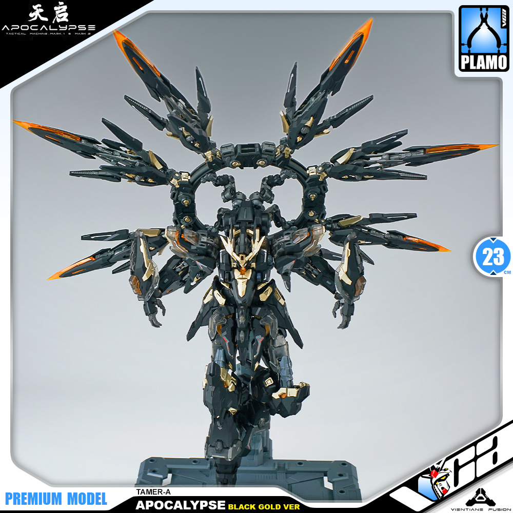 Vientiane Fusion 万象聚变 Apocalypse 天启 Black Gold Ver Metal Build Structure Model Action Figure Kit VCA Gundam Thailand