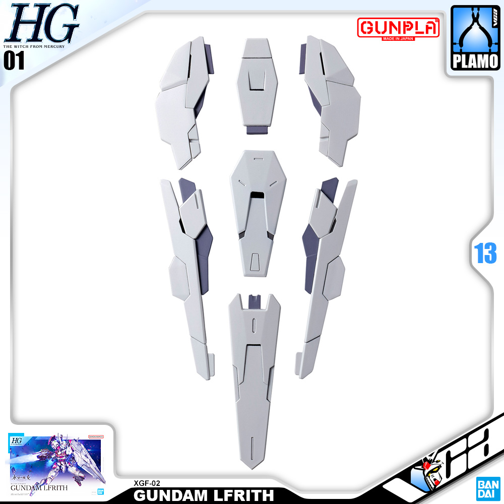 ⭐️ BANDAI GUNPLA HIGH GRADE THE WITCH FROM MERCURY HGTWFM HG 1/144 GUNDAM LFRITH ประกอบ หุ่นยนต์ โมเดล กันดั้ม กันพลา ของเล่น VCA GUNDAM