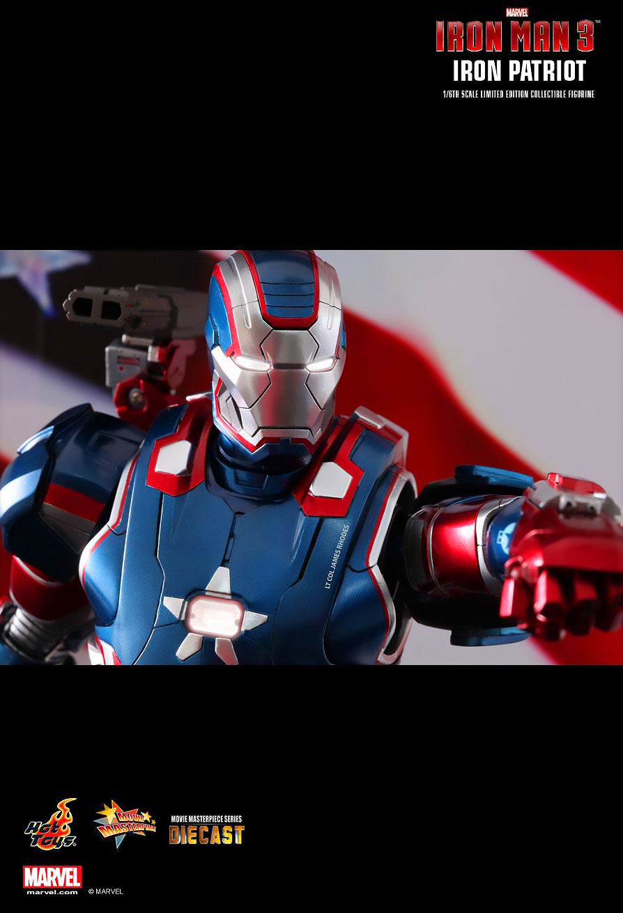 HOT TOYS 1/6 IRON PATRIOT (DIECAST) ไอรอน แพทริออท